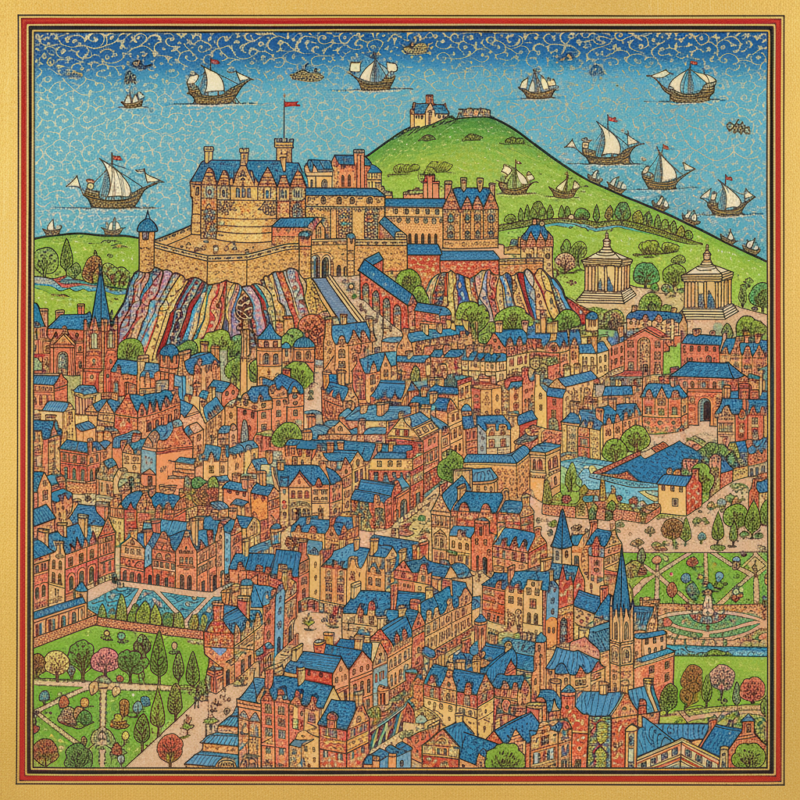 Edinburgh Travelogue: Places to Visit in Edingburgh